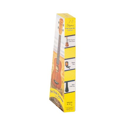 PACK UKELELE DAYTONA SOPRANO EXOTIC CAOBA 2