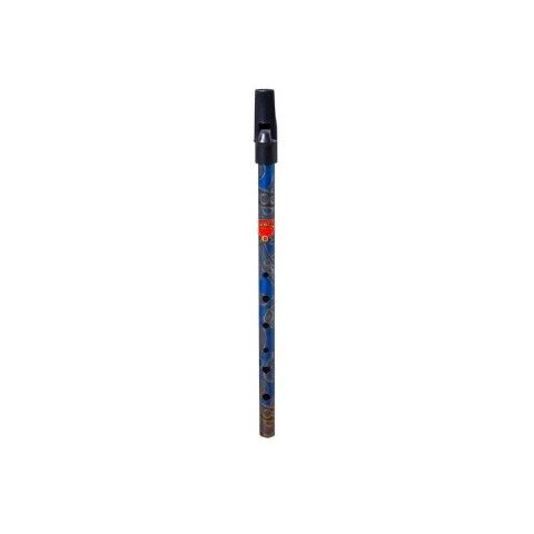 FLAUTA BOHO FLAGEOLET RE AZUL