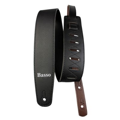 CORREA BASSO PARA GUITARRA Y BAJO SERIE VINTAGE NEGRA