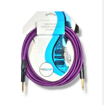 PROBAGS LRG-101-3 Cable jack - Jack Translucent Purple 3m