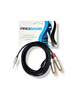 PROBAGS AOT-1011-2 Cable mini jack - 2 RCA 2m