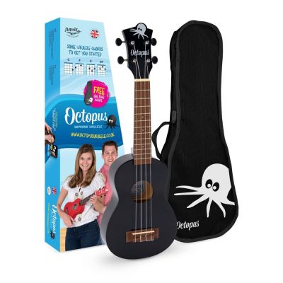 OCTOPUS UK-200BK Ukelele Soprano Negro