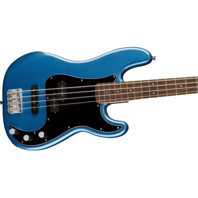 Squier Affinity Series™ Precision Bass® PJ, Laurel Fingerboard, Black Pickguard, Lake Placid Blue