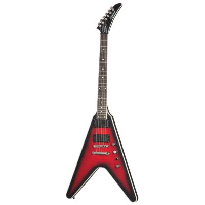Epiphone Dave Mustaine Flying V Prophecy, Aged Dark Red Burs