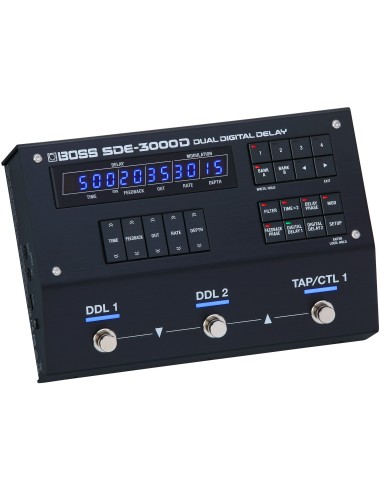 Boss SDE-3000D - Dual Digital Delay - Front
