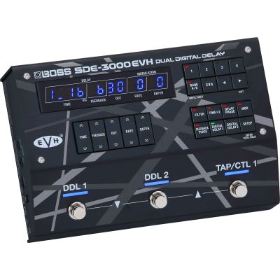 Boss SDE-3000EVH - Dual Digital Delay - FRONT