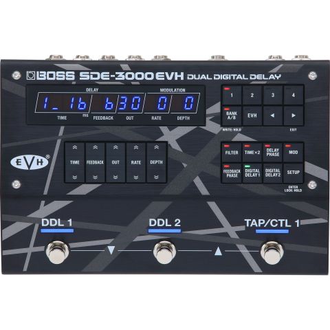 Boss SDE-3000EVH - Dual Digital Delay - TOP