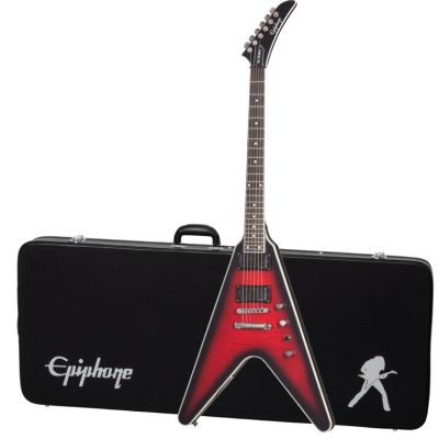 Epiphone Dave Mustaine Flying V Prophecy, Aged Dark Red Burs Ed. Limitada