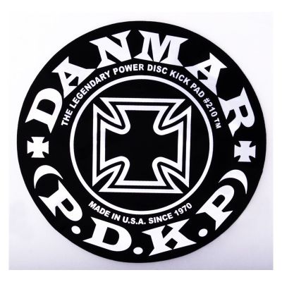 DANMAR PROTECTOR PARCHE BOMBO - Iron Cross