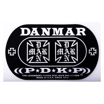 DANMAR PROTECTOR PARCHE BOMBO DOBLE - Iron Cross