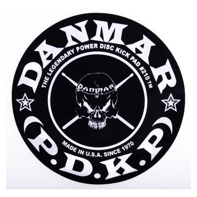 DANMAR PROTECTOR PARCHE BOMBO - Skull