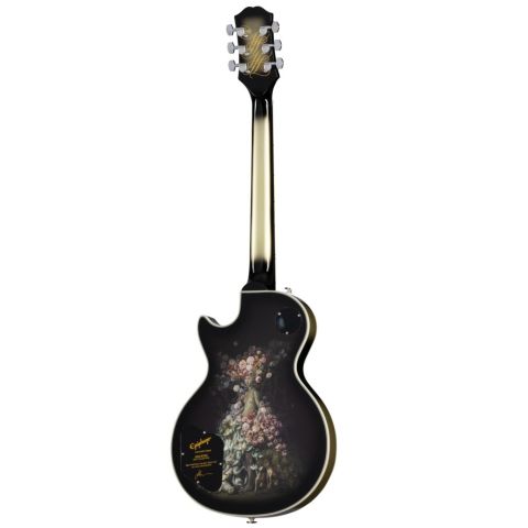 Adam Jones Epiphone Les Paul Custom Art Collection: Julie Heffernan's  "Self-Portrait as Not Dead Yet", Antique Silverburst