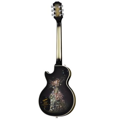 Adam Jones Epiphone Les Paul Custom Art Collection: Julie Heffernan's  "Self-Portrait as Not Dead Yet", Antique Silverburst