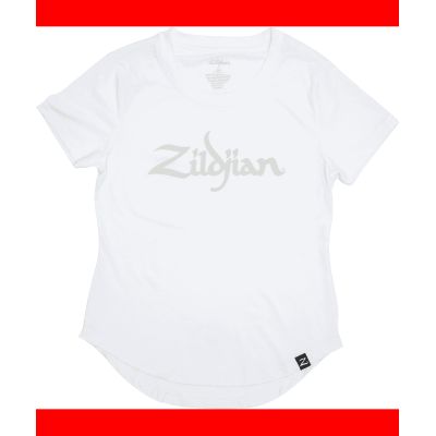 CAMISETA ZILDJIAN LOGO BLANCA CHICA - XL