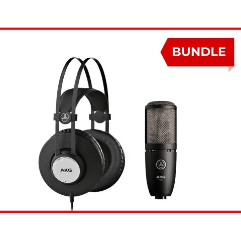 Bundle AKG con Micrófono P220 +...