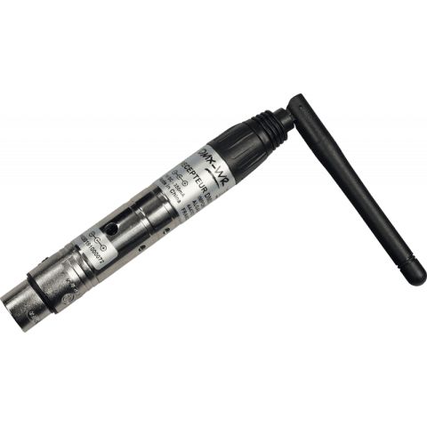 Receptor DMX hembra sin cable de 3 pines
