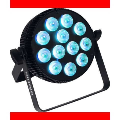Foco proyector LED 12x10W 4-en-1 RGBW...
