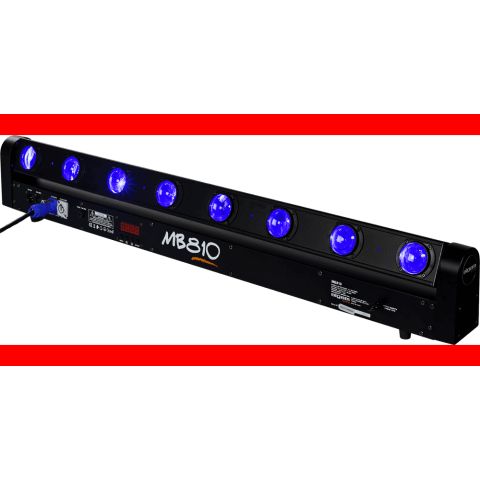 Barra Led 8 x 10W RGBW Motorizada