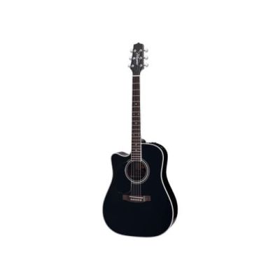 GUITARRA TAKAMINE Dreadnought Cutaway Electro Noire Zurdos