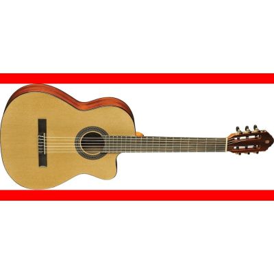 GUITARRA CLÁSICA 4/4 VIBRA 150 E/A CUTAWAY - NATURAL