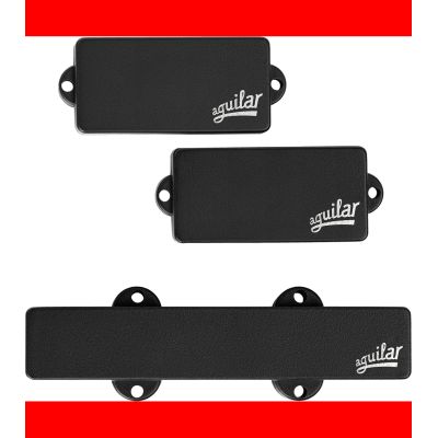 SET DE PASTILLAS PRECISSION / JAZZ BASS 4 St. HUM-CANCELLING