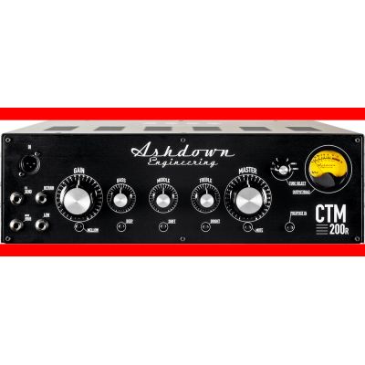 AMPLIFICADOR BAJO CABEZAL DE VÁLVULA ASHDOWN CTM - 200w (made in UK)