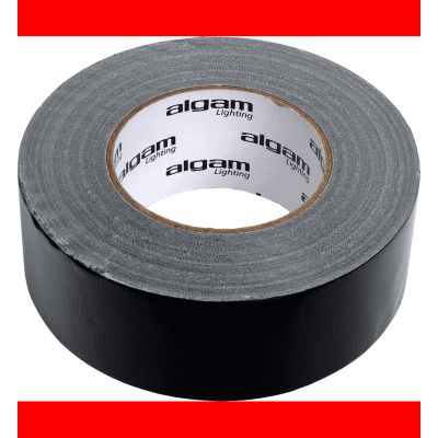 ROLLO DE CINTA ADHESIVA NEGRA DE 50 METROS