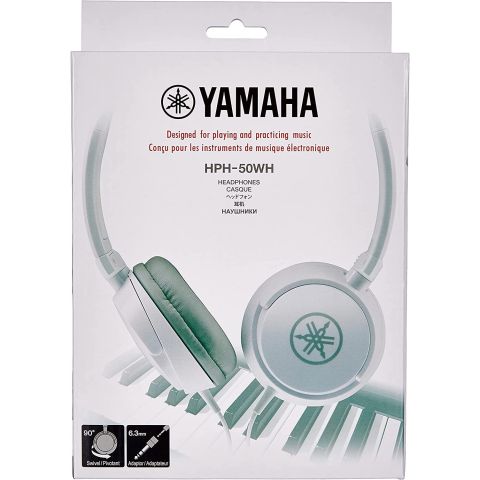 YAMAHA HPH-50 White Auricular