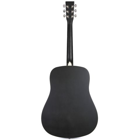SX SD104 Guitarra Acústica Negra