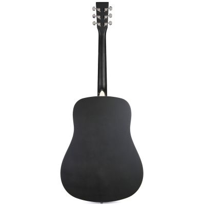 SX SD104 Guitarra Acústica Negra