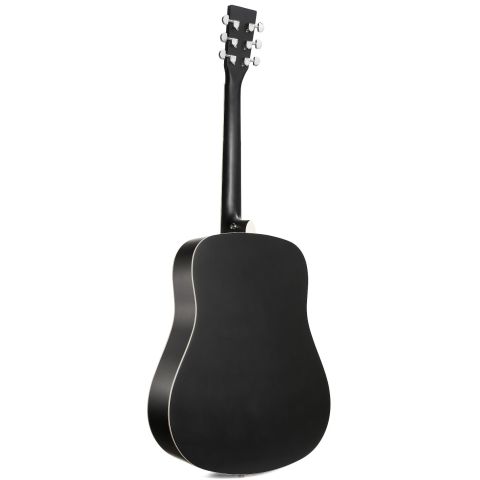 SX SD104 Guitarra Acústica Negra