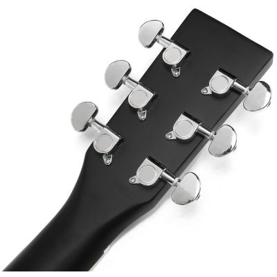 SX SD104 Guitarra Acústica Negra