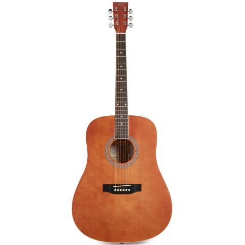SX SD104BR Guitarra Acústica Marrón