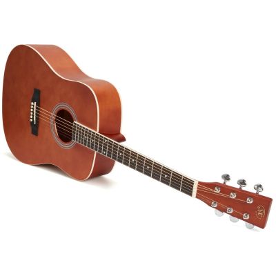 SX SD104BR Guitarra Acústica Marrón