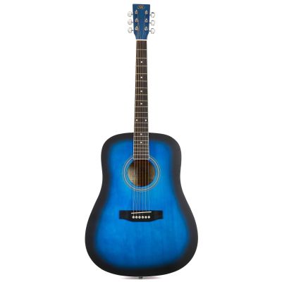 SX SD104 Guitarra Acústica Azul