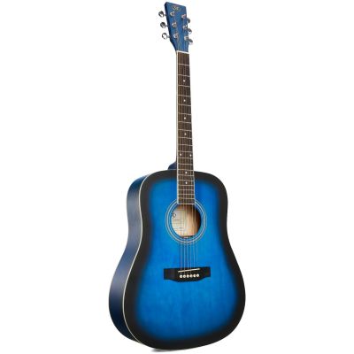 SX SD104 Guitarra Acústica Azul