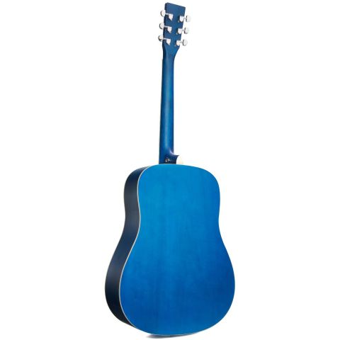 SX SD104 Guitarra Acústica Azul