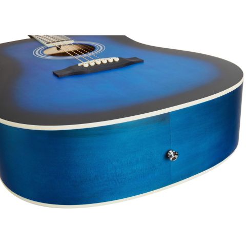 SX SD104 Guitarra Acústica Azul