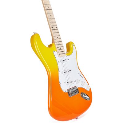 SX SEM1BF Guitarra Eléctrica Burning Fire