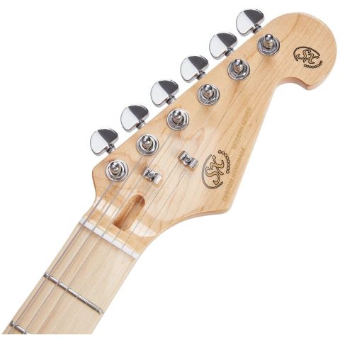 SX SEM1BF Guitarra Eléctrica Burning Fire