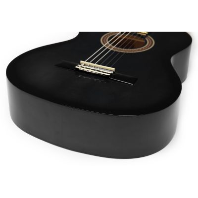 Valencia VC104 Guitarra Clásica Negra 2