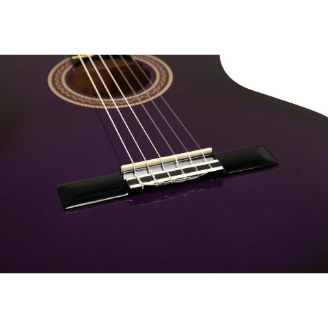 Valencia VC104 Guitarra Clásica Morada