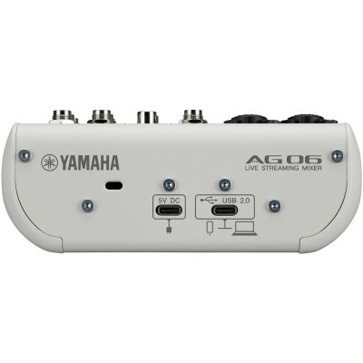 YAMAHA AG06 MKII WH USB 2