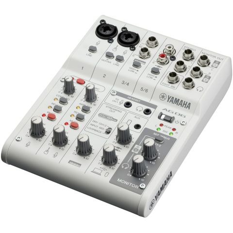 YAMAHA AG06 MKII WH USB