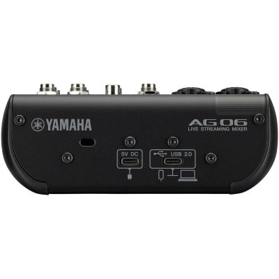 YAMAHA AG06 MKII BK USB 2