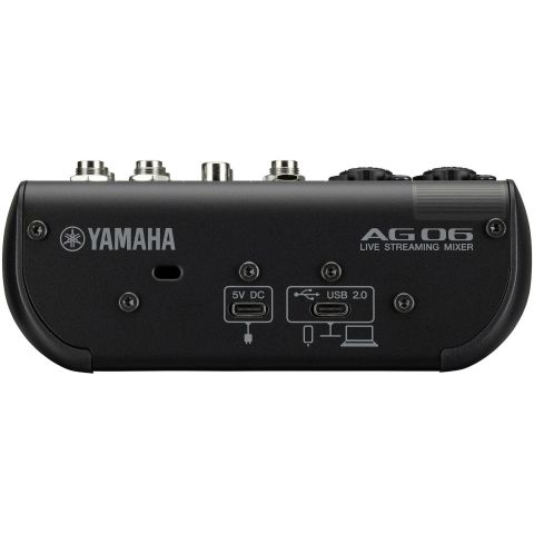 YAMAHA AG06 MKII BK USB