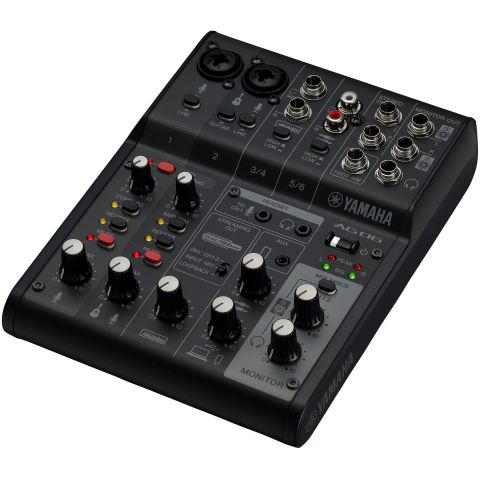 YAMAHA AG06 MKII BK USB