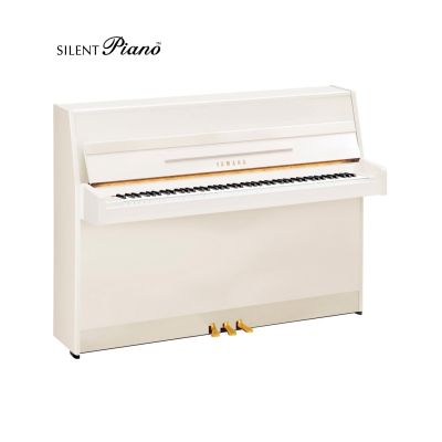 Yamaha B1 Tradicional Silent SC3 Blanco Pulido
