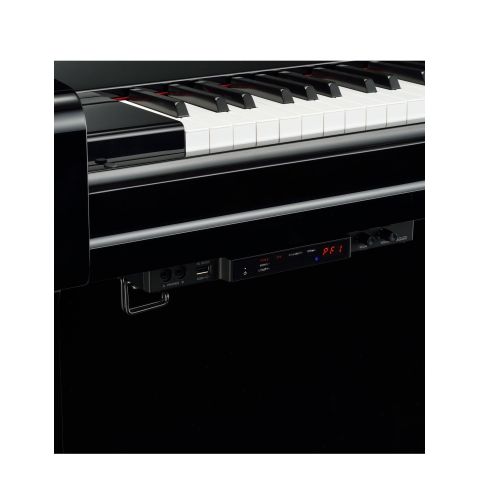 Yamaha B1 Tradicional Silent SC3 Negro Pulido