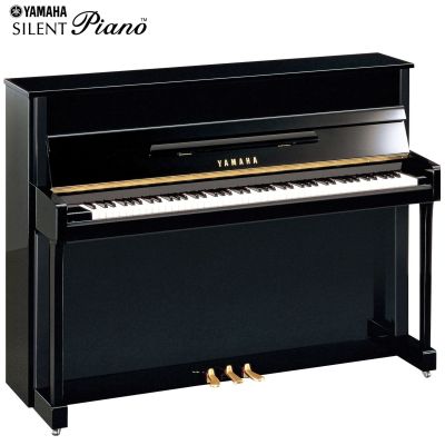 Yamaha B2E Tradicional Silent SC3 Negro Pulido Cromado